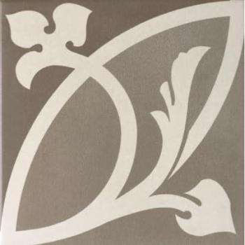 Carrelage Design Rosace Taupe 20x20