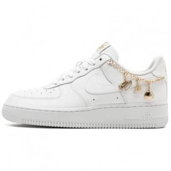 White Nike Air Force 1 Women's Athletic Shoes – Size 6