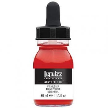 30ml de Rouge Pyrrole Encre Acrylique par Liquitex