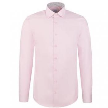 Modisches Slim Fit Business-Hemd mit Knopfleiste