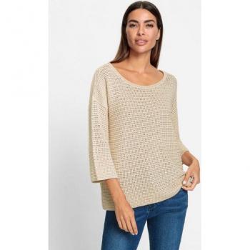 Jersey de Punto Beige Heine