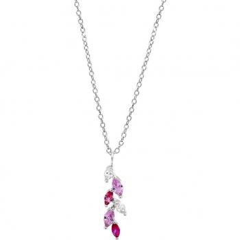 Collar Lotus Silver Naturaleza Sinfos LP3582-1/1 de Plata para Mujer