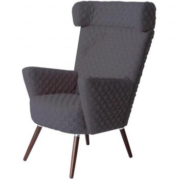 Grau: Max Winzer Sessel Hajo (Flachgewebe)