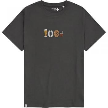 Herren T-Shirt Bayerisches Weißwurstfrühstück Anthrazit