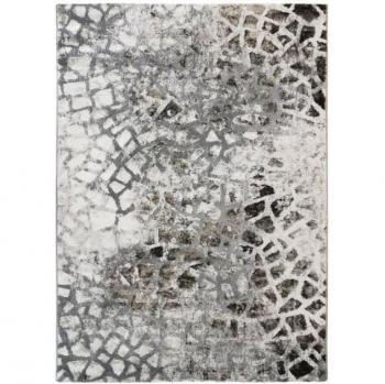 Tappeto di Borges Ceramik: Effetto Ceramico 160x230 cm Grigio