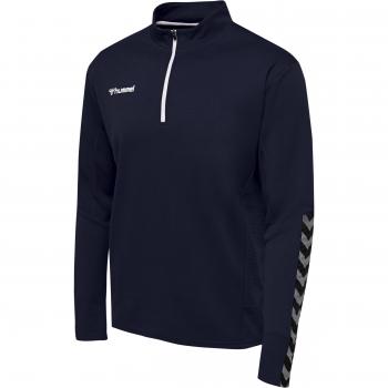Hummel Authentic Half-Zip Pullover – Marine/White