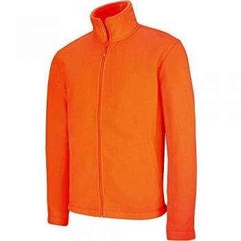 Mikrofleece-Jacke Kariban Falco fluoreszierend orange