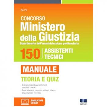 Concorso Ministero della Giustizia. Dipartimento dell'amministraz...