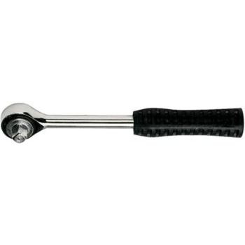 Cricchetto reversibile bussole 1/4 24 denti MAURER con gomma antiscivolo