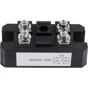 Redresseur haute puissance MDQ 150A/1600V – Diode pont monophasé noir