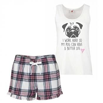 Soft Snuggle Pug Pajama Collection