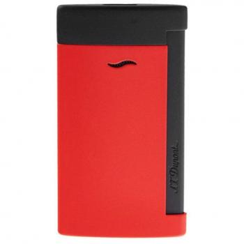 Briquet Slim 7 ST Dupont Noir et Rouge