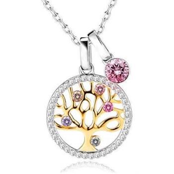 Bijoux Femme Argent 925 Arbre de Vie avec Boîte Cadeau