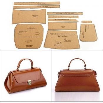 Bolso de Embrague con Herramienta de Patrón Acrílico DIY
