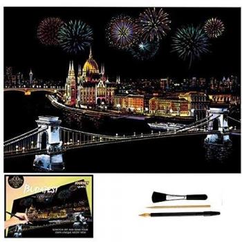 Wbeng Engraving Art Scratch Painting Pad
