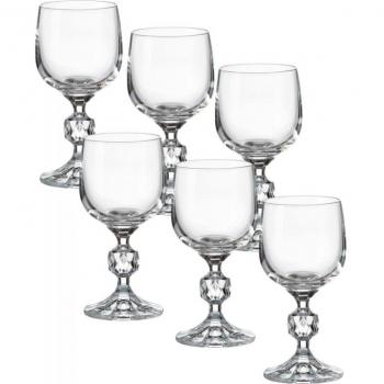Bohemia Claudia Stemmed Wine Glasses (6-pack)