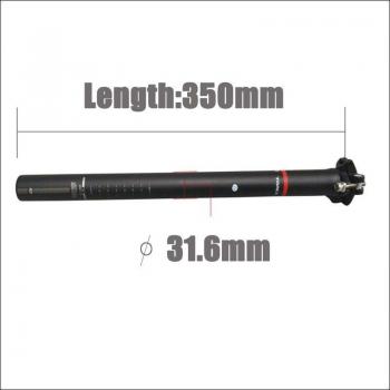 TMAEX Carbon Fiber Bicycle Seatpost 27.2/30.8/31.6mm x 400mm, 235g