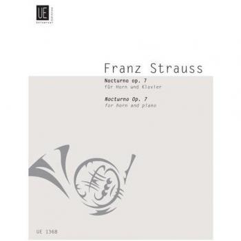 Partitions classique UNIVERSAL EDITION STRAUSS FRANZ