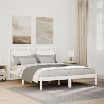 Madera Blanca Torana Cama ExtraLargo 160x210 cm
