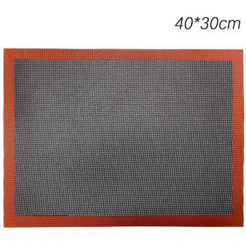 40x30cm/40x60cm Non-Stick Silicone Baking Mat, Hollow Design for Baking Biscuits