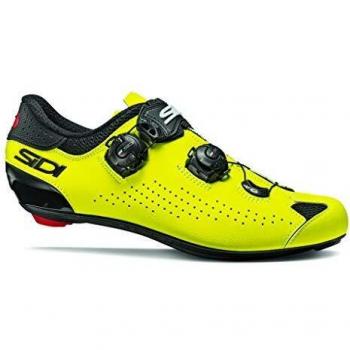 Genius 10 Sidi Scarpe da Corsa 42,5 Nero Giallo Fluo
