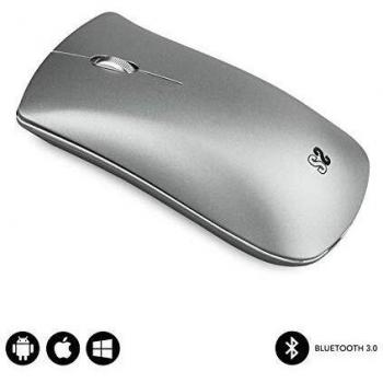 SUBBLIM Ratón Bluetooth Elegante Plata 2400 DPI