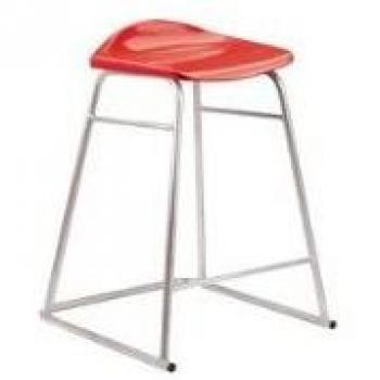 Titan Classroom Stool Size 5 610mm Seat Red