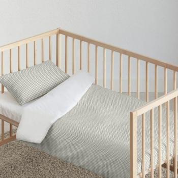 Housse de couette enfant Vichy Belum (115 × 145)