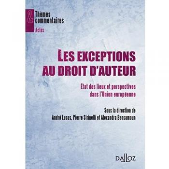 Les exceptions au droit d'auteur