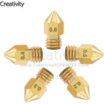 Boquilla de Cobre y Latón para Impresoras 3D MK7 MK8