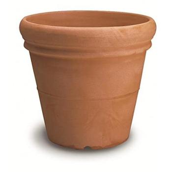 Resina Vaso Doppio Bordo Liscio 100 cm – Modello Elbi