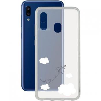 Transparente Ksix Flex Handyhülle für Galaxy A20