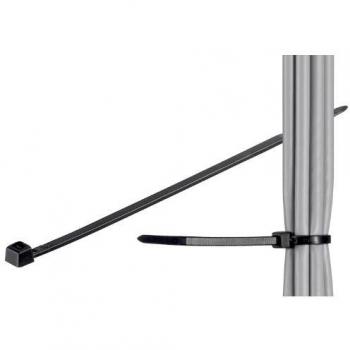 Kabelbinder, 200mm x 3,5mm, schwarz, 100 Stk