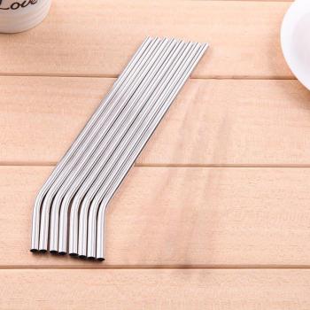 100 Metal Drinking Straws