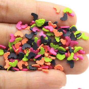 Colorful 100g Bat Polymer Clay Slices