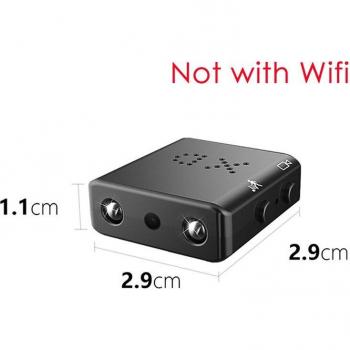 Mini 1080P WiFi Security Camera with IR-CUT Night Vision