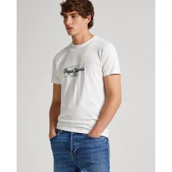 Pepe Jeans T-shirt Logo Slim Manches Courtes