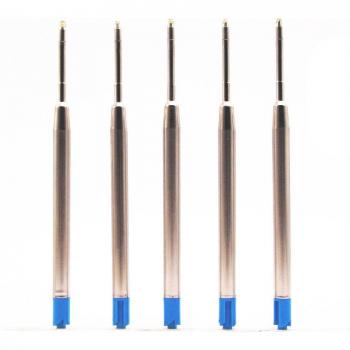 Versatile 5-Pack Medium Nib Ballpoint Pen Refills