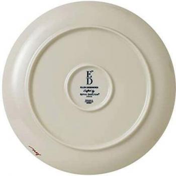 Royal Doulton 40027624 Ellen DeGeneres Taupe Stripe Plate