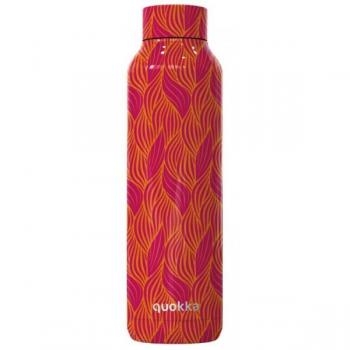 Botella Termo Acero Inoxidable Stor Quokka Solid Orange Bloom 630ml