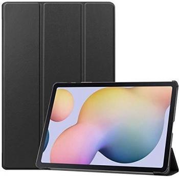 Black Tri-Fold Folio Case for Samsung Galaxy Tab S7+/S8+