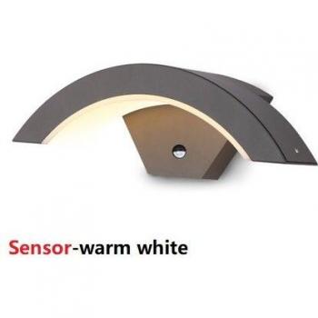Iluminación de Jardín 20W – Lámpara de Pared Impermeable y Sensor