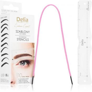 Delia Cosmetics Eyebrow Expert Eyebrow Template Stencils