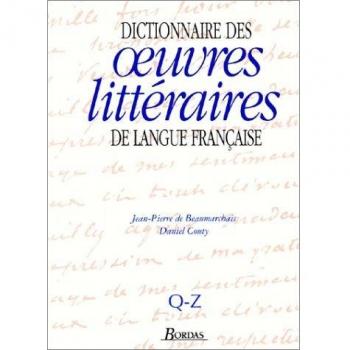 Dictionnaire des oeuvres littéraires de langue française