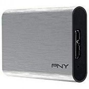 PNY SSD Portatile Elite Silver USB 3.1 (240GB)