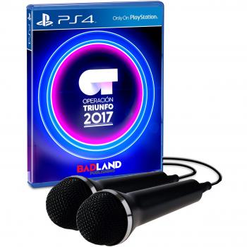 Operacion Triunfo 2017 + 2 Microfonos Juego para Consola Sony PlayStation 4, PS4 [PAL ESPAÑA]