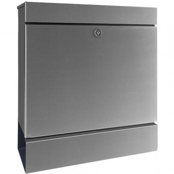 Boîte aux Lettres Burg Wächter 42010 – Design Seattle, Acier Inoxydable et Serrure