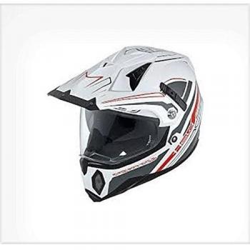 Held Makan Decor Casco Enduro XL en Blanco/Negro
