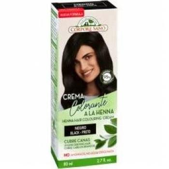 Corpore Sano Haarfärbecreme Schwarz 80ml