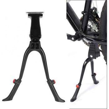 Béquille centrale pour vélo avec double jambe et hauteur réglable